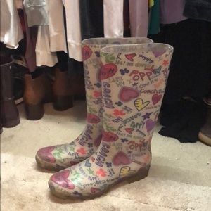 Coach Rainboots